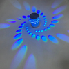 LED spirale trou applique murale 16 couleurs applique murale télécommande adaptée pour Hall KTV Bar décoration de la maison Art applique murale