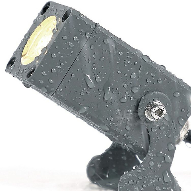 3W extérieur LED spot lumière coque noire Super lumineux pic étanche paysage IP65 LED pelouse jardin cour arbre projecteur 12V 220V