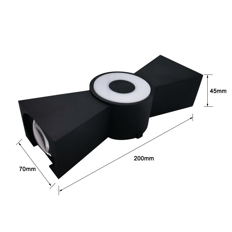 Lampes fabricants de lampes murales extérieures Applique murale Led Rgb avec prix de gros applique murale extérieure noire