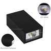 Applique murale LED étanche IP65 bande d'aluminium applique murale 12W 24W 30W 85 ~ 265V conduit chemin porche réverbère pour éclairage extérieur