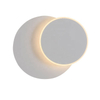 Applique murale LED carrée pour chambre salon blanc noir appliques murales 360 degrés rotatif métal 18W/24W luminaires