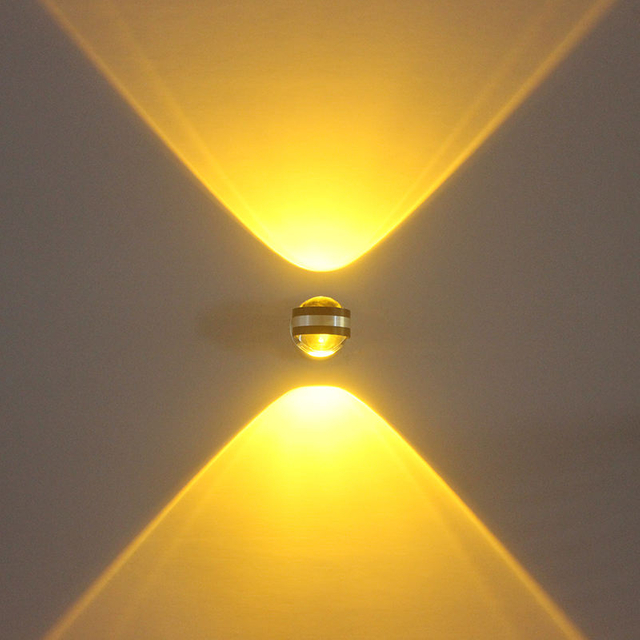 Nouvelle applique murale en cristal Double face de haute qualité hôtel intérieur prix compétitif lumière de vanité