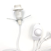 E14 301 demi-cordon gradateur cordon fil lumière prise de commutation bouton d'alimentation interrupteur 1.8 m ligne câble lampe à LED ue US Plug modèle