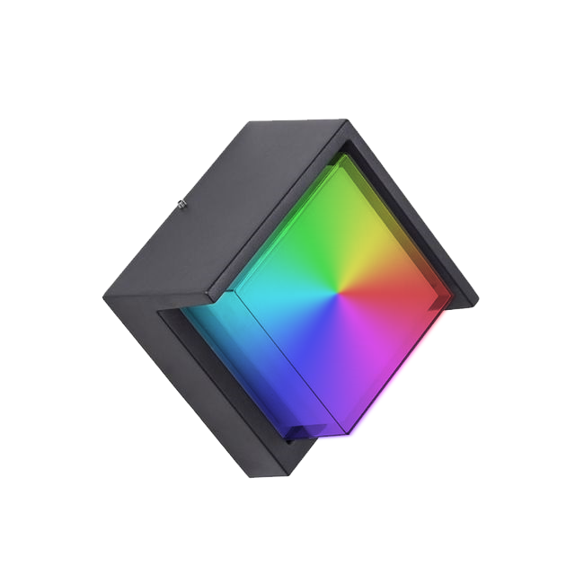 Wandleuchte Hagood Tuya APP haute qualité applique extérieure Wifi étanche carré applique murale couleur changeante par smart app lampe marchandises