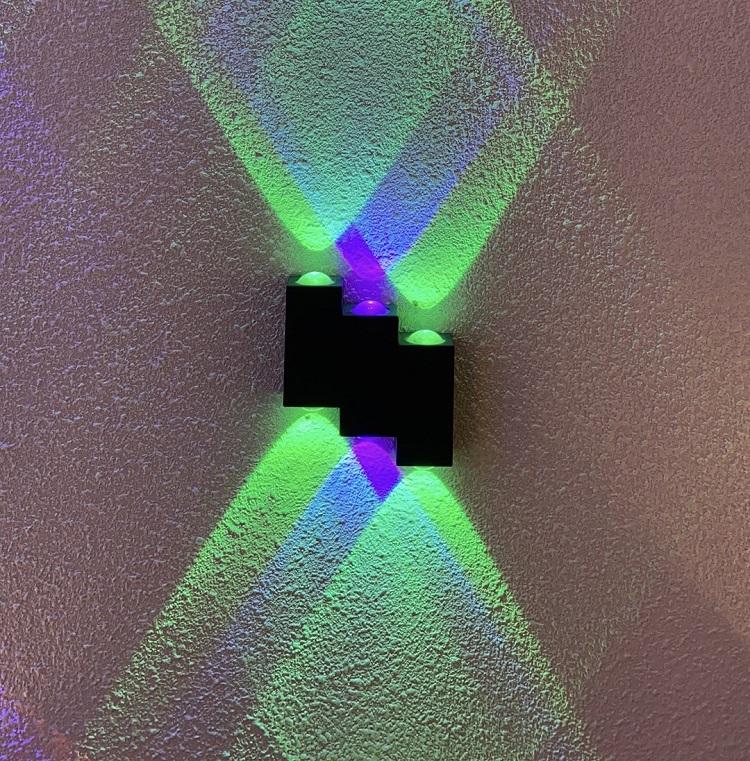 Lampes murales d'escalier imperméables à la lumière LED décoratives et lampe de haute qualité de veilleuse extérieure moderne