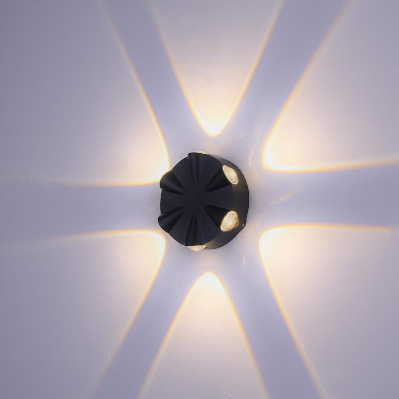 Led Applique Murale Extérieure Applique Moderne Minimaliste Creative Hôtel Ingénierie Lampe Applique Murale Extérieure Unique Veilleuses Marchandises