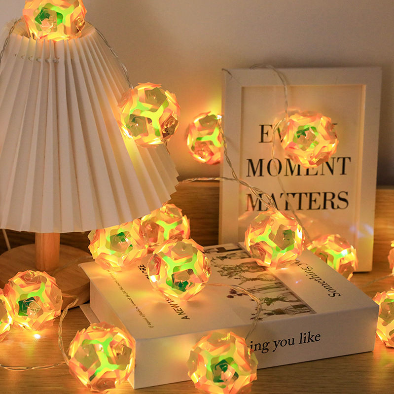LED décoration de noël lumière nouvel an chambre décor guirlande vacances ornements extérieur jardin décor chaîne lampe père noël lumières