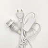 Porte-lampe Cordon E14 US Plug Ampoule Socket Suspension 303 Interrupteur Personnalisé ABS PVC Cuivre Interrupteur Style Lampe À Sel De L'himalaya