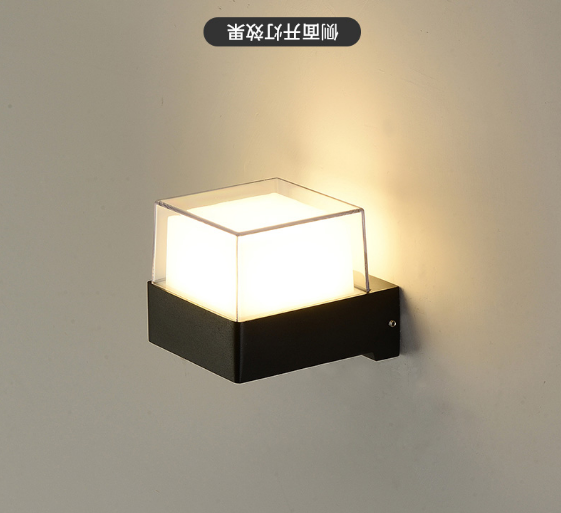 nouvelle APP controle LED applique murale intelligente IP65 étanche applique murale décorative à la mode colorée