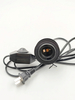110V 220V 301 gradateur interrupteur à intensité variable E26 double anneau prise de fil électrique interrupteur et fil pour lumière LED