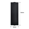 6W moderne Led noir coquille faisceau lumière étanche applique murale et veilleuse extérieure haut et bas appliques murales pour la maison