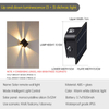 Lampe solaire lampes solaires extérieures lampadaire solaire IP65 énergie solaire étanche extérieur jardin lampes solaires murales
