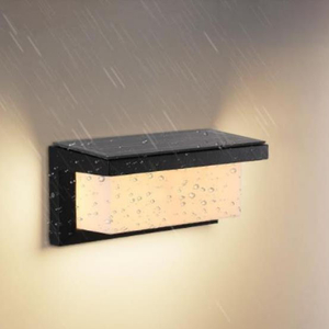 Lumière solaire étanche lumière LED solaire lampe de lumière du soleil extérieure pour jardin rue paysage balcon décor solaire applique extérieure