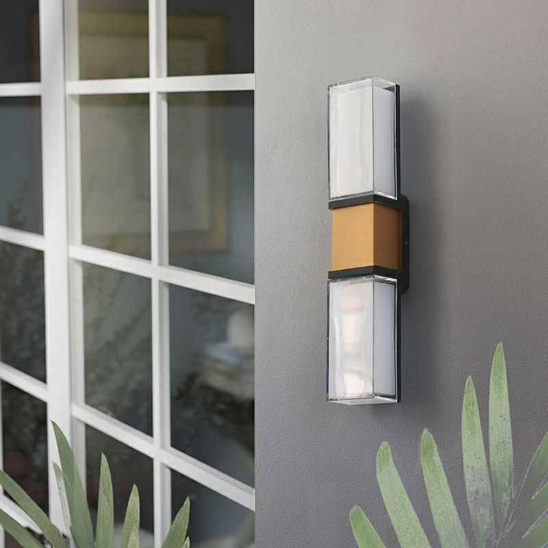 9W 10W Applique Murale Extérieure LED Étanche IP65 Bande D'aluminium Éclairage Intérieur Et Extérieur Décoration Jardin Porche Luminaires 85-265v
