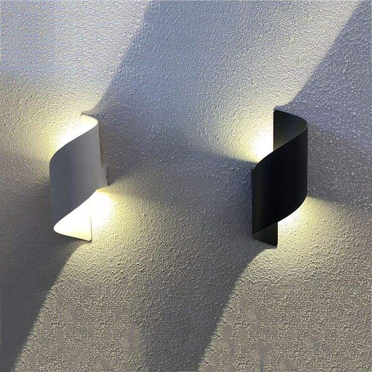 Moderne Mur Led Lampe Intérieur Escalier Luminaire Chevet Loft Salon Haut Et Bas Maison Couloir 12W Étanche Appliques Murales