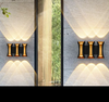 Nouveau étanche mur LED lampe extérieur intérieur balcon en aluminium porche jardin applique Villa applique murale Luminaire