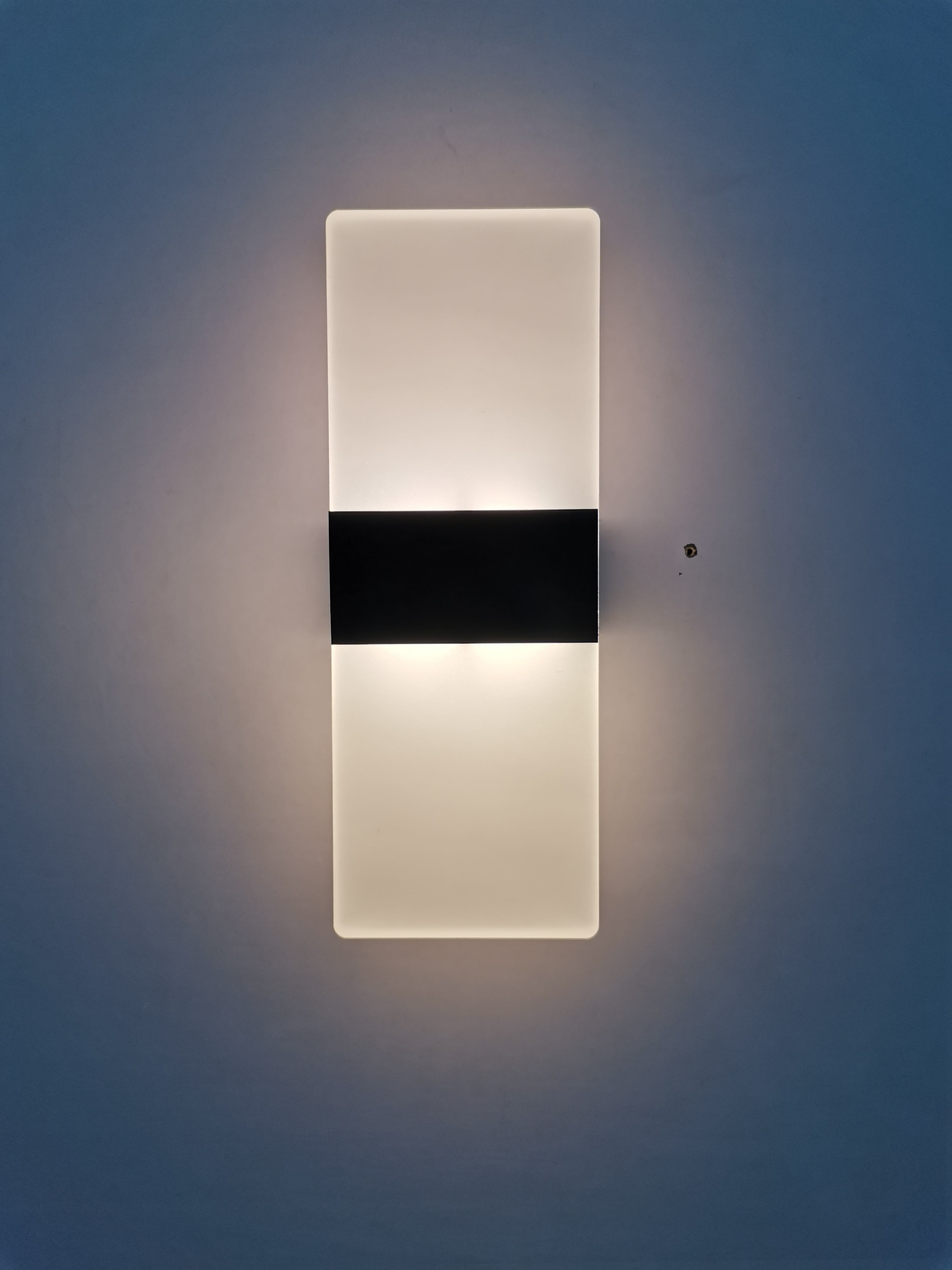 Acrylique 6W applique simple led salon fond rond applique hôtel hall couloir éclairage minimaliste