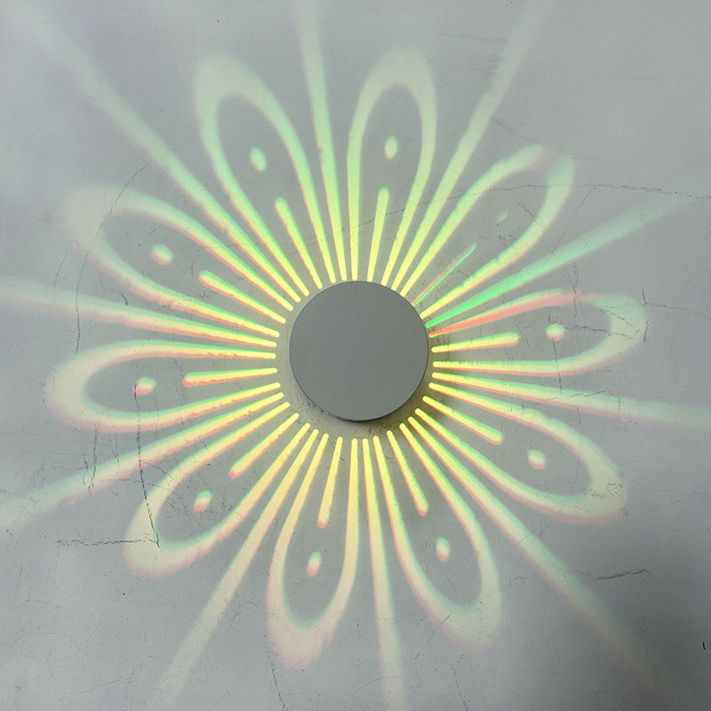 Nouvelle lampe de paon applique murale Led appliques RGB éclairage décoration lampe lumière intérieure