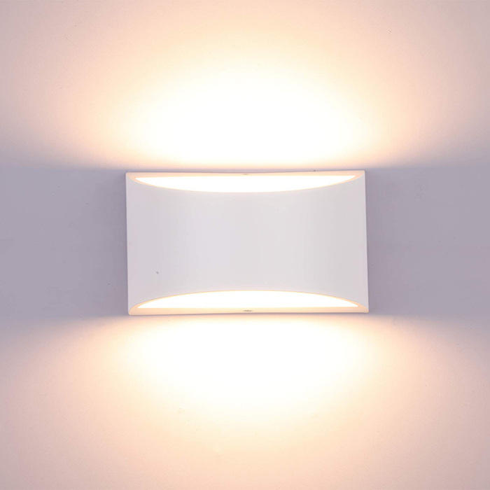 Nouveau intérieur 10W mur LED lampe haut et bas en aluminium décorer applique murale chambre mur LED lumière éclairage étanche