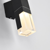 Appliques murales LED modernes blanc/or avec éclairage intérieur noir pour hall chambre étude salon luminaires entrée 90-260V