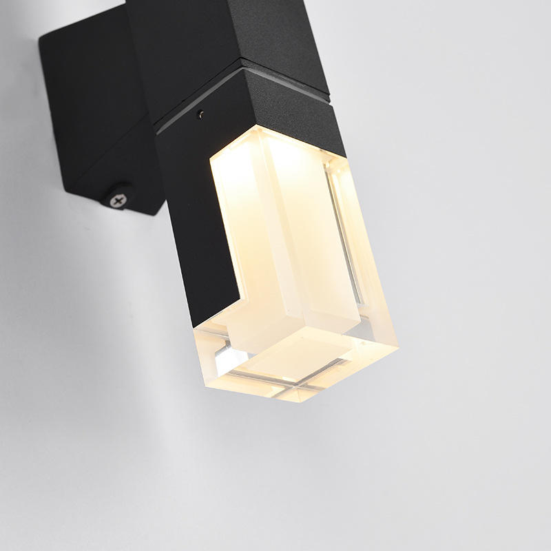 Appliques murales LED modernes blanc/or avec éclairage intérieur noir pour hall chambre étude salon luminaires entrée 90-260V