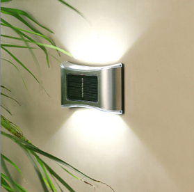 6LED lampe solaire IP65 étanche lampe extérieure cour applique pour jardin Villa décoration LED jardin applique murale