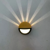 La lumière ronde créative moderne d'étoile a mené l'éclairage d'applique d'intérieur de lampe de mur