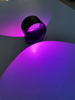Applique murale 5W RGB Circle Ring pour la décoration intérieure éclaire les lumières Applique murale à LED noire / blanche vers le haut et vers le bas