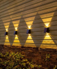 Lèche mur solaire extérieur jardin maison applique étanche haut et bas éclairage lampe Villa décorative jardin applique murale