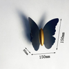 Applique murale extérieure en forme de papillon 6w IP65 étanche pour la lumière décorative de jardin