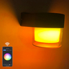 Lampes murales intelligentes LED 10W extérieur Tuya Wifi Cube rvb App applique à intensité variable étanche jardin Alexa Google maison applique murale acrylique