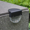 Lumières de jardin extérieures d'escalier de lampe solaire de LED blanc chaud décoration lumineuse de balcon d'énergie solaire imperméable pour la clôture d'escalier de Patio