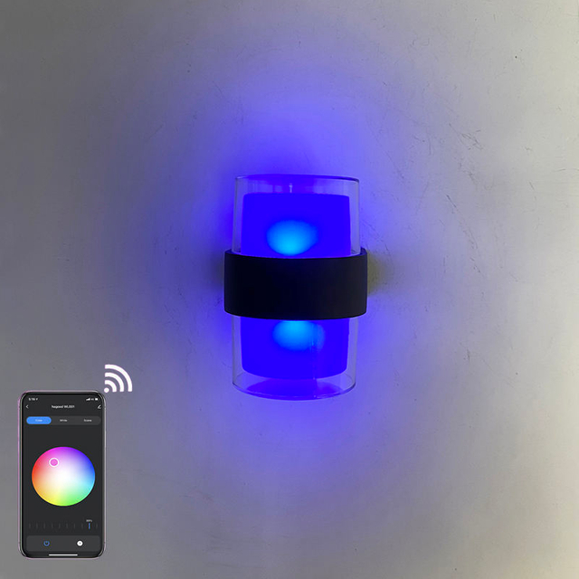 Tuya Smart applique veilleuse coucher de soleil projecteur lumière intelligente APP contrôle Led lumières chambre décoration appliques extérieures