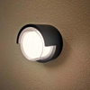 Étanche Led Mur Lampe Jardin Décoration Extérieure Porte D'entrée Éclairage Applique AC85-260V Luminaire Noir Abat-Jour Luminaire