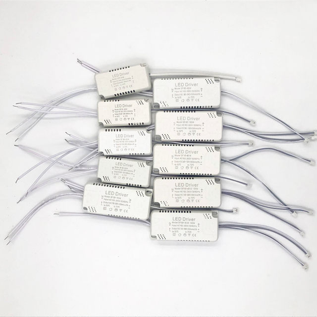 8-120W LED Driver LED Driver Alimentation Transformateur d'éclairage AC175-265V Transformateur d'éclairage non isolant Adaptateur d'alimentation pour lampe à LED