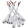 Ligne de prise de tête mâle et femelle cc connecteur d'alimentation cc boucle de verrouillage de l'adaptateur ligne de connecteur de câblage d'alimentation