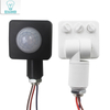 20mm 24mm 40mm Détecteur PIR Rotation Réglable 180 Degrés Rayon Infrarouge Capteur De Mouvement Humain Interrupteur Temporisé pour Lumière LED