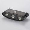 Prix ​​d'usine bon marché Ip65 Applique murale étanche Lampe à LED noire Applique de salle de bain pour 100% de sécurité