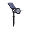 Lumière de pelouse imperméable à l'eau de lumière solaire de jardin de LED actionnée pour l'éclairage public de décoration de cour avec le prix de gros