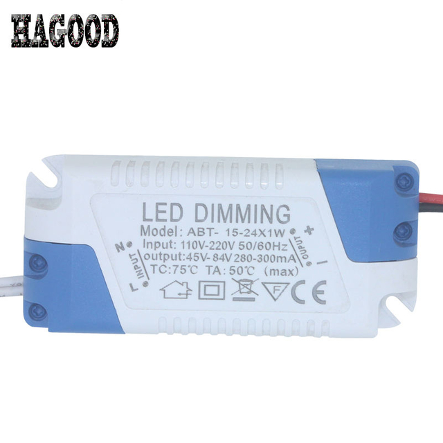 pilote led dimmable led driver led dimmable driver 3W 5W 7W 8-10W 15W 15-24W Alimentation LED Driver Adaptateur Transformateur 300mA Pour LED Downlight 85-265V