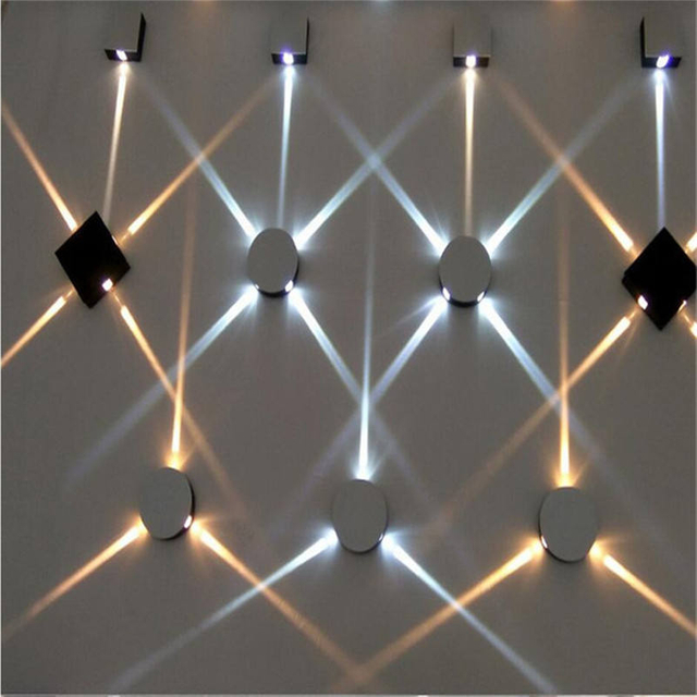LED applique murale lumière moderne Simple pour salon salle à manger acrylique corps en aluminium décoration de la maison luminaire