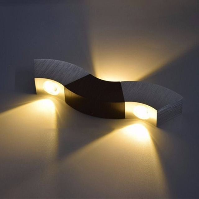 Installation simple et rapide applique murale LED intérieure salon décoration applique murale luminaire maison Loft escalier lumière