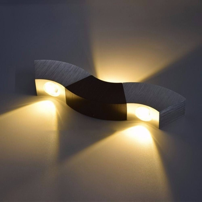 Installation simple et rapide applique murale LED intérieure salon décoration applique murale luminaire maison Loft escalier lumière
