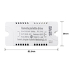 2.4G WIFI sécurité plastique pilote 15-24W connexion Bluetooth éclairage transformateur de puissance AC100-240VLED plafonnier