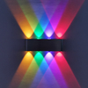 8W Simple Nordice style économie d'énergie lumière intérieure vers le bas en aluminium RGB LED applique lampe escalier lumière couloir lumière