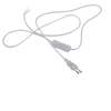 Câble 0.75mm 2 lignes 1.8m cordon d'alimentation marche-arrêt pour lampe à LED avec interrupteur à bouton ue/US prise lumière commutation rallonge de fil Transparent