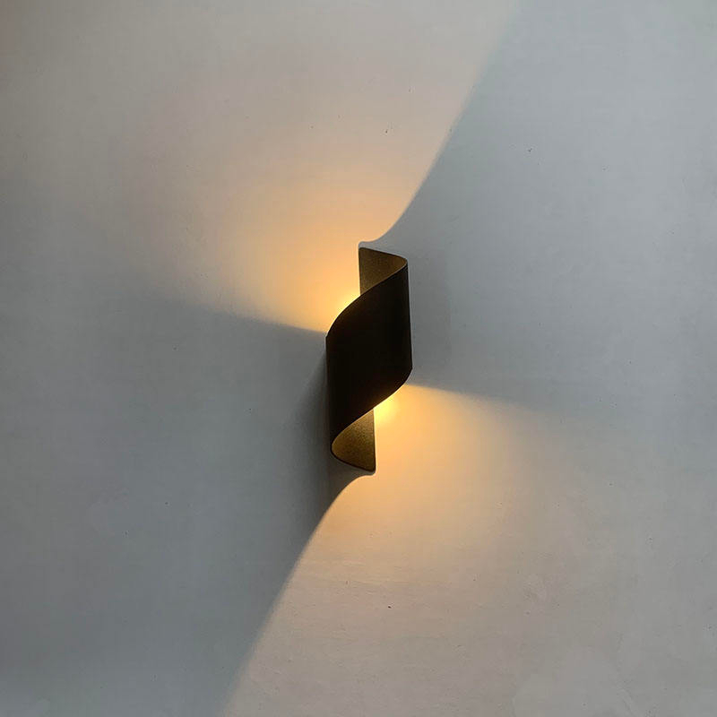Moderne Led Mur Lampe Intérieur Escalier Luminaire Chevet Loft Salon Up Down Maison Couloir 12W Intérieur Extérieur Étanche Appliques Murales