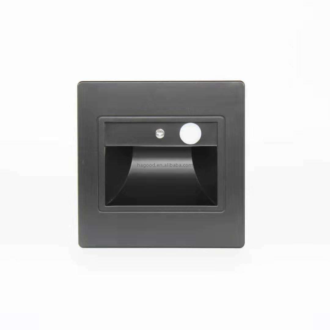 Offre spéciale veilleuse PIR détecteur + capteur pied lampe LED lumière d'escalier pour hôtel maison escaliers utilisant des lampes à bas prix