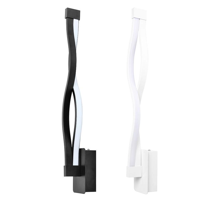 LED wandlamp éclairage domestique moderne décoration applique murale tricolore 2.4G gradation télécommande lumières en aluminium