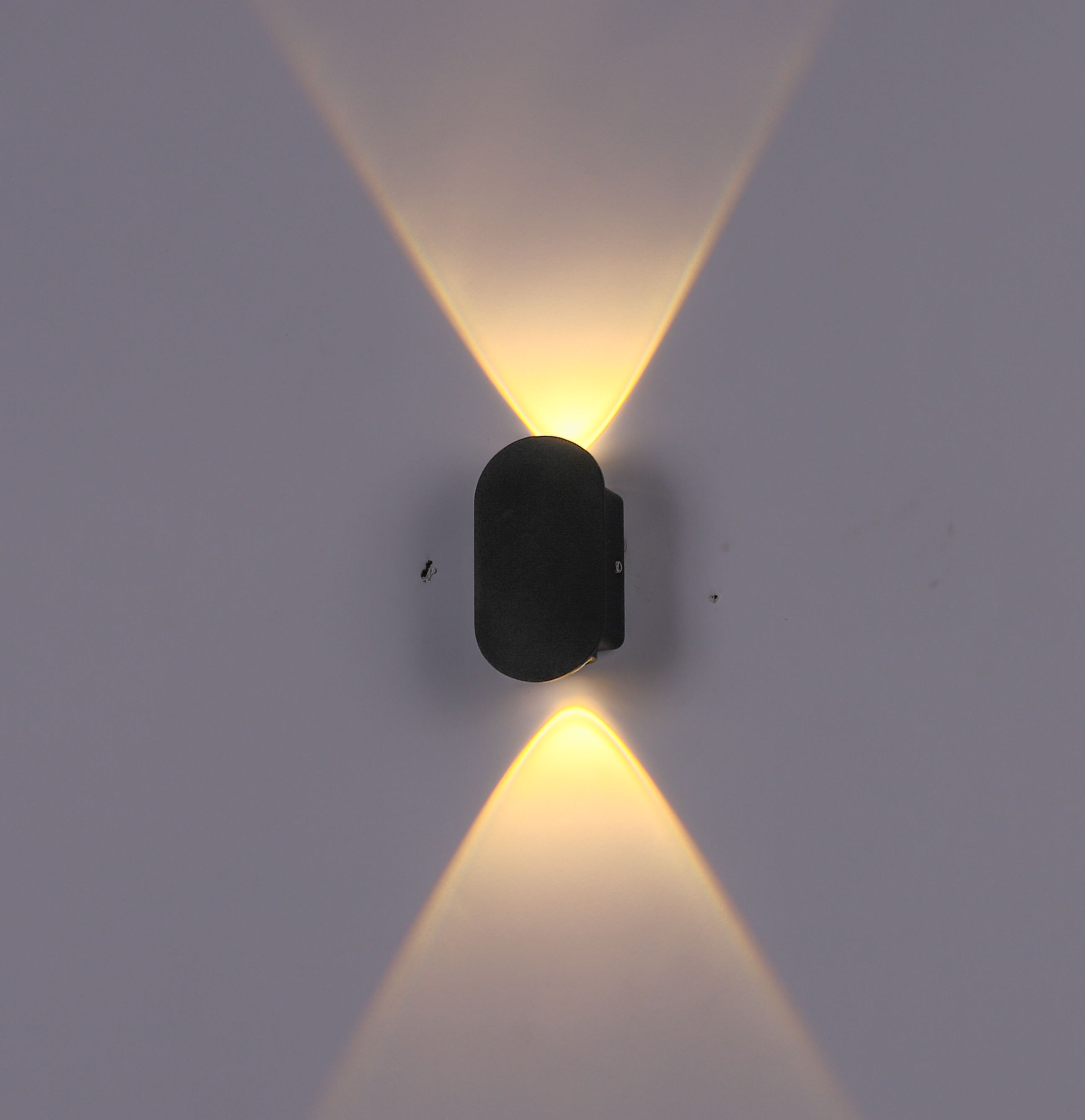 Applique murale nordique Led en aluminium extérieur intérieur Ip66 vers le bas blanc noir moderne pour la maison escaliers chambre chevet salle de bain lumière